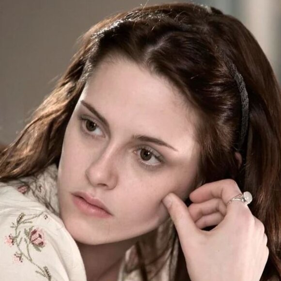 [NEW] WOMEN'S TWIGHLIGHT MOVIE MOON STONE RING SIZE 7 RING 925 STERLING SILVER - Picture 2 of 5